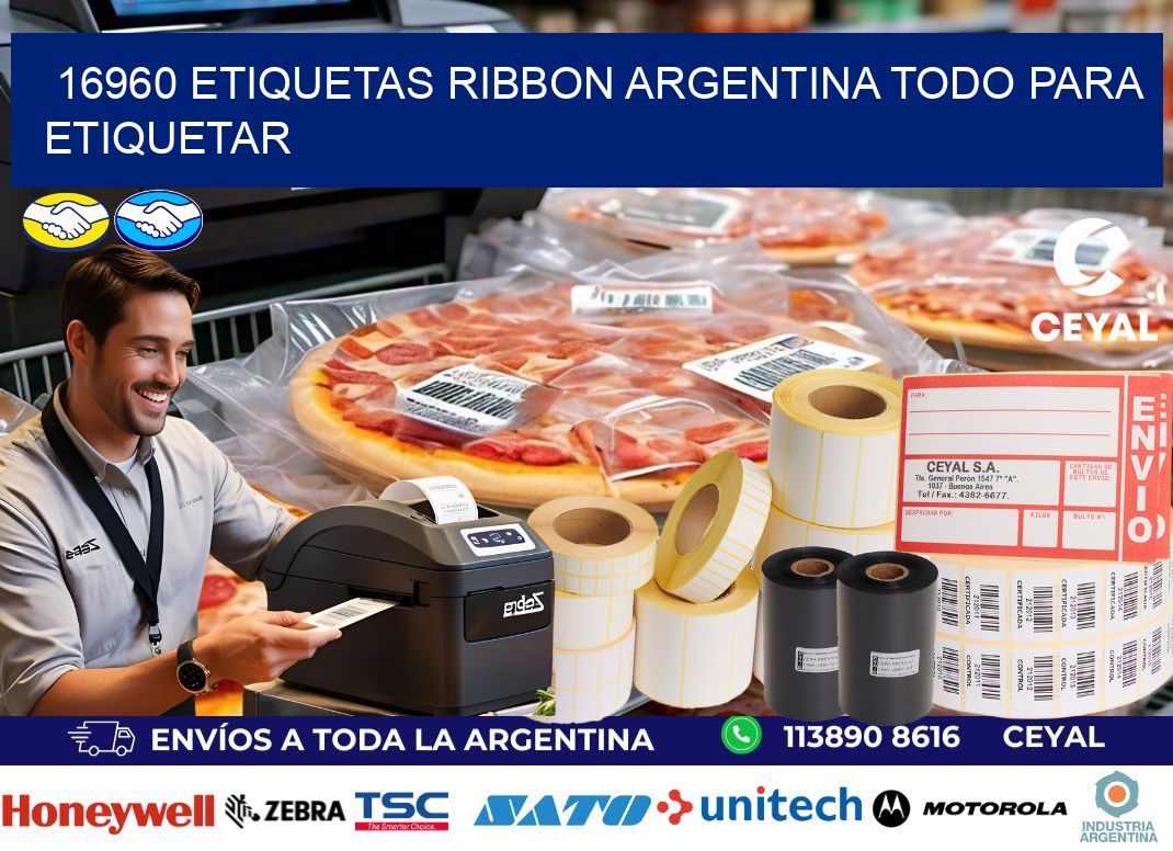 16960 etiquetas ribbon argentina TODO PARA ETIQUETAR