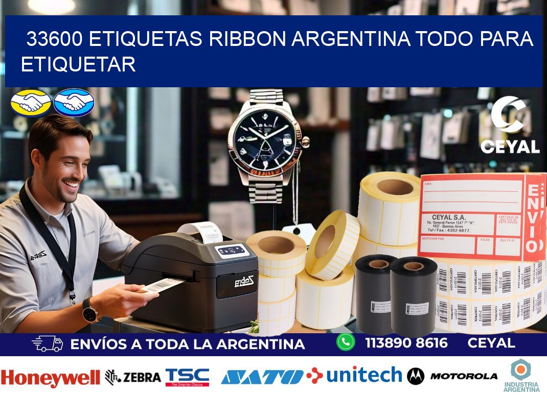 33600 etiquetas ribbon argentina TODO PARA ETIQUETAR