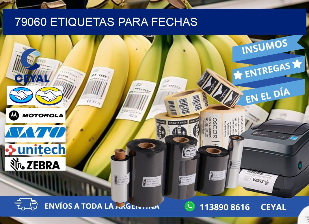 79060 ETIQUETAS PARA FECHAS