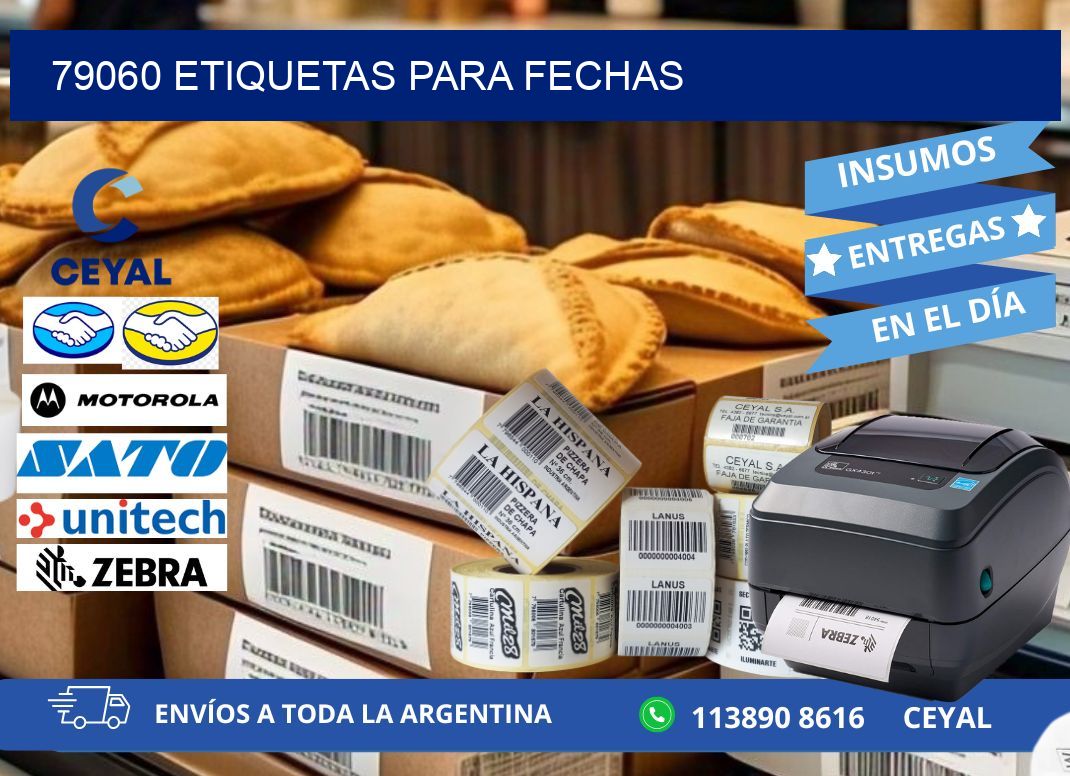 79060 ETIQUETAS PARA FECHAS