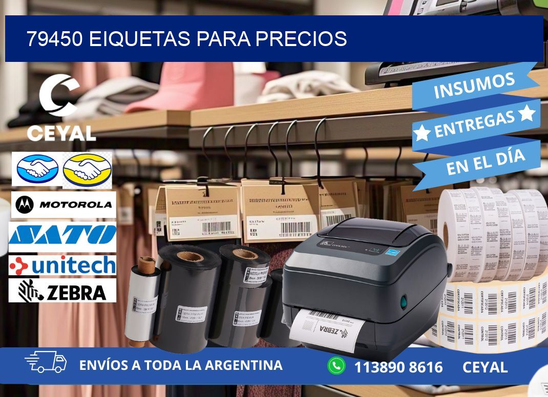 79450 EIQUETAS PARA PRECIOS