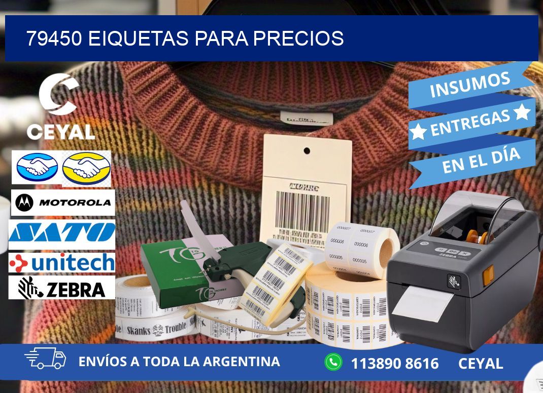 79450 EIQUETAS PARA PRECIOS