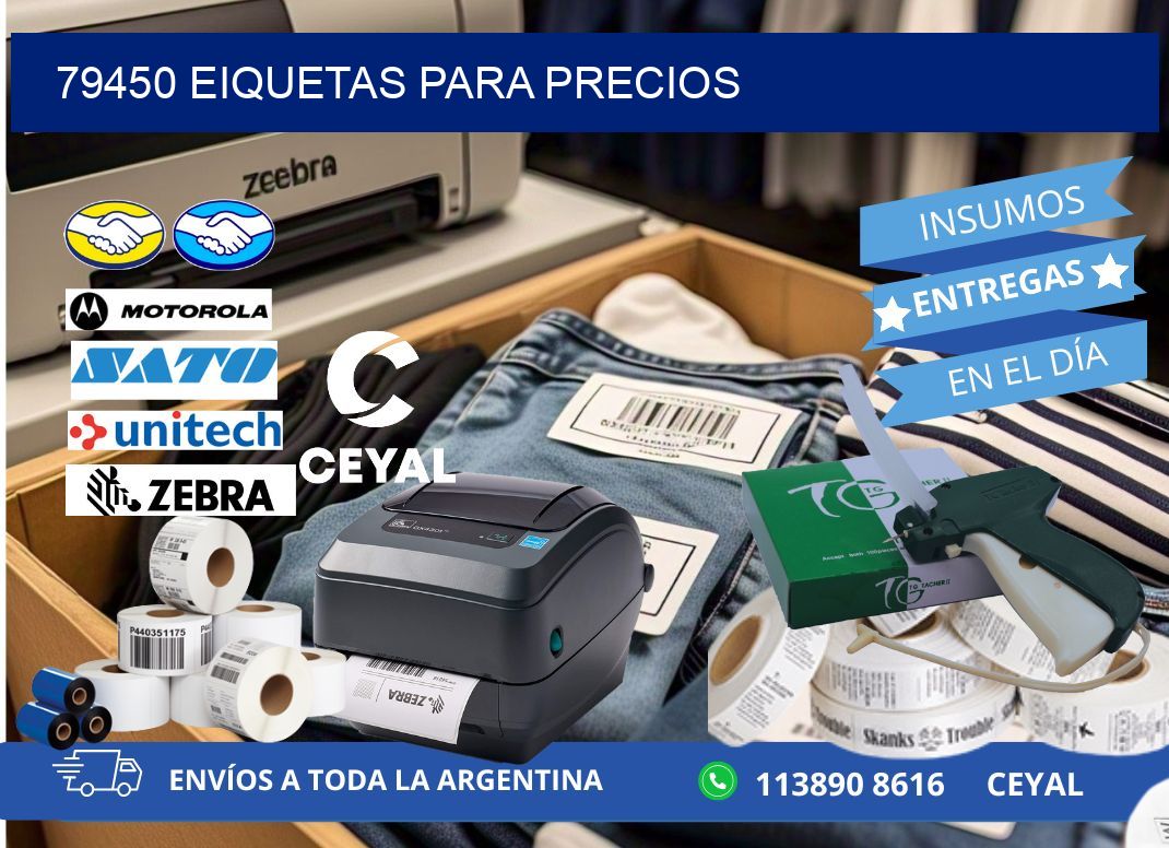 79450 EIQUETAS PARA PRECIOS