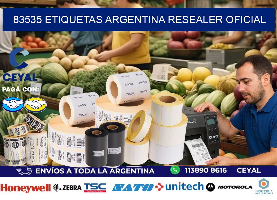83535 etiquetas argentina RESEALER OFICIAL