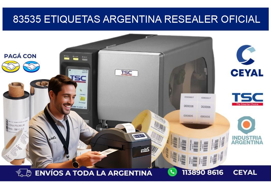 83535 etiquetas argentina RESEALER OFICIAL