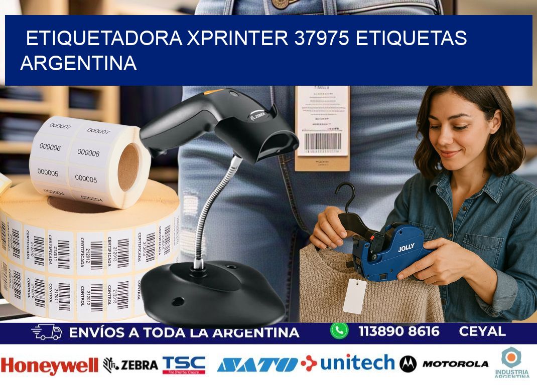 etiquetadora xprinter 37975 etiquetas argentina