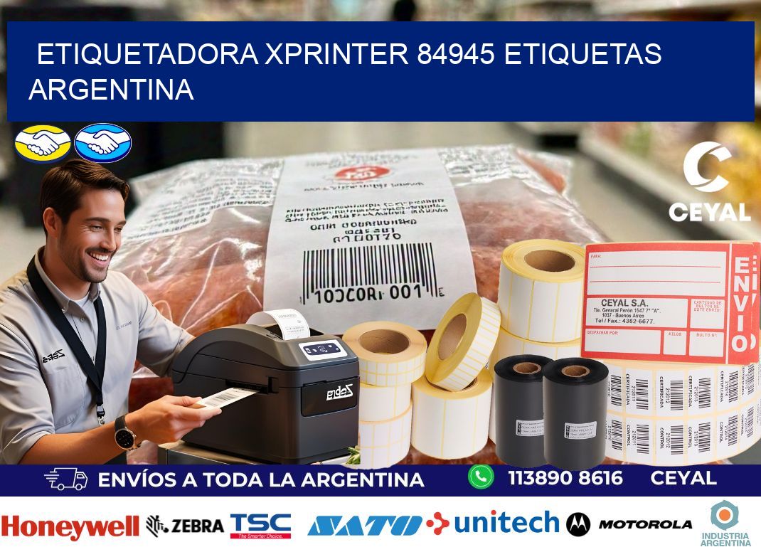 etiquetadora xprinter 84945 etiquetas argentina