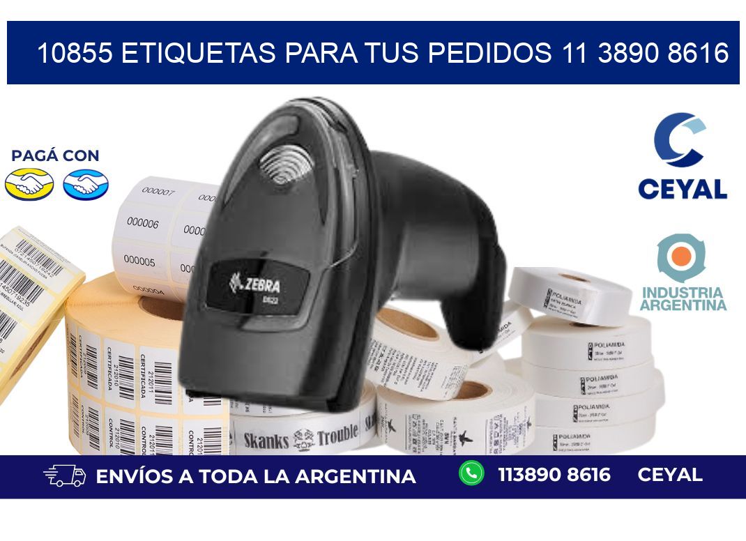 10855 ETIQUETAS PARA TUS PEDIDOS 11 3890 8616