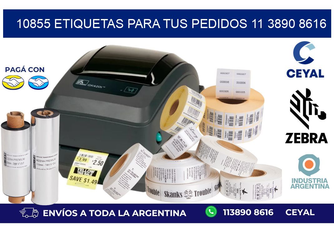 10855 ETIQUETAS PARA TUS PEDIDOS 11 3890 8616