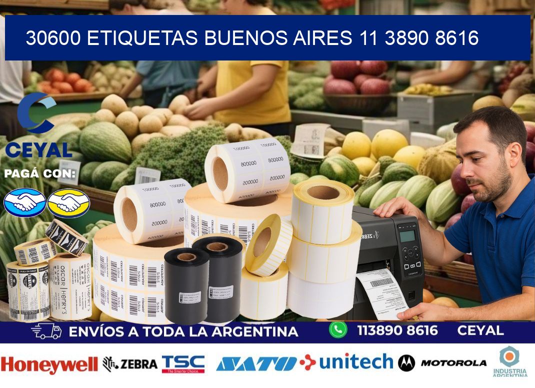 30600 ETIQUETAS BUENOS AIRES 11 3890 8616