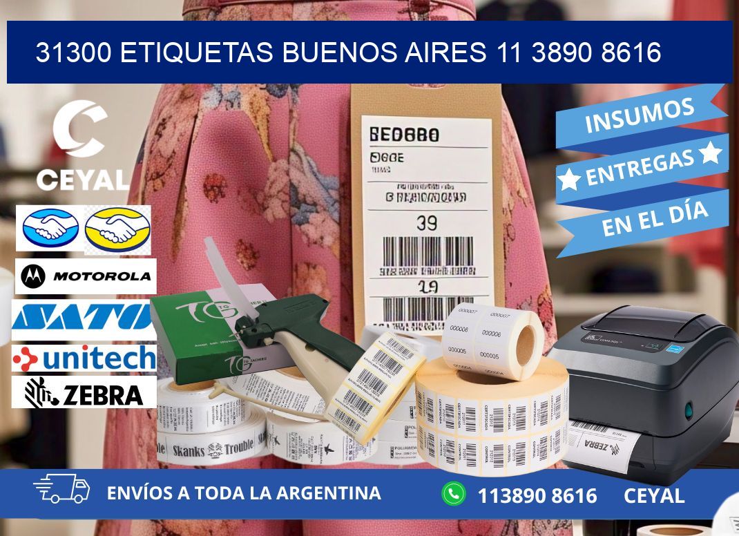 31300 ETIQUETAS BUENOS AIRES 11 3890 8616