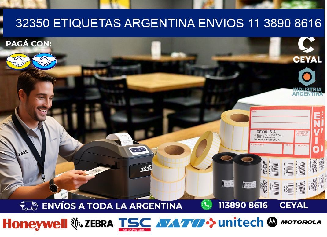 32350 ETIQUETAS ARGENTINA ENVIOS 11 3890 8616