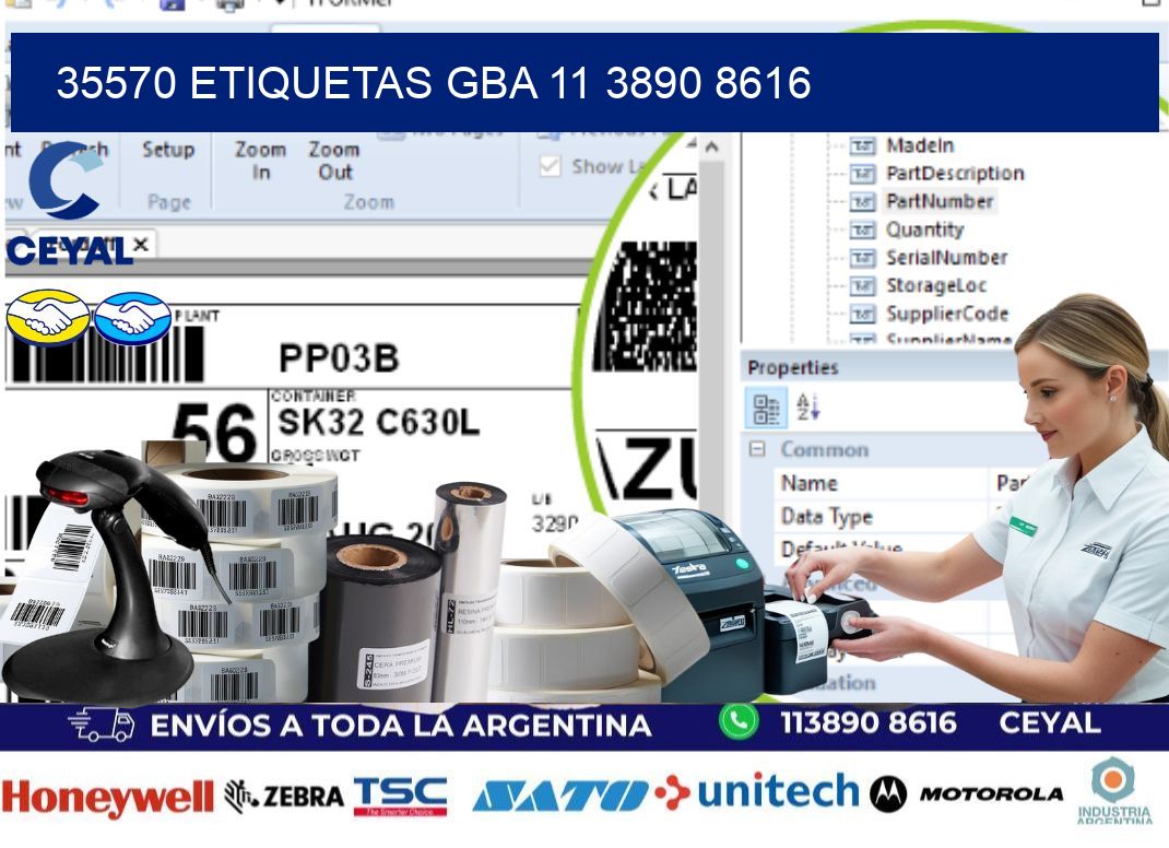 35570 ETIQUETAS GBA 11 3890 8616