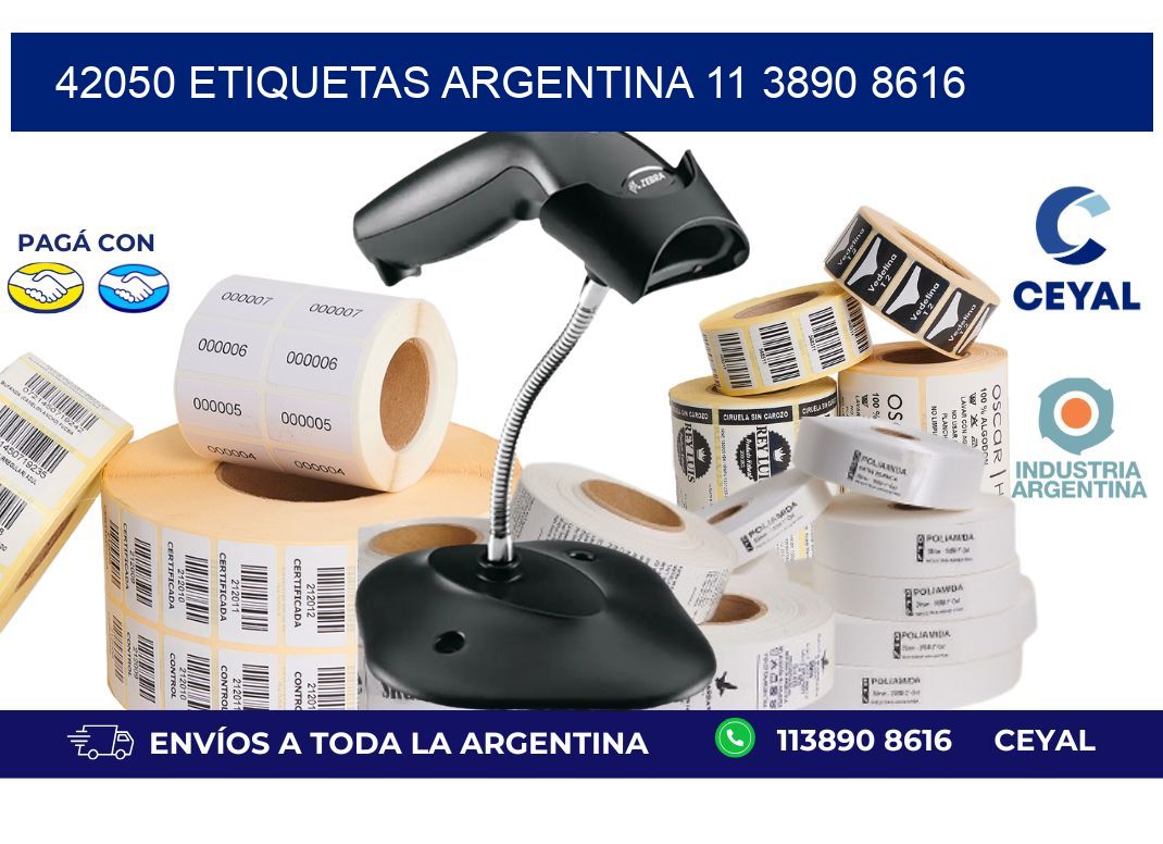 42050 ETIQUETAS ARGENTINA 11 3890 8616