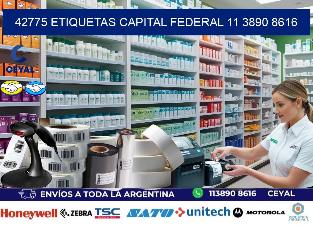 42775 ETIQUETAS CAPITAL FEDERAL 11 3890 8616