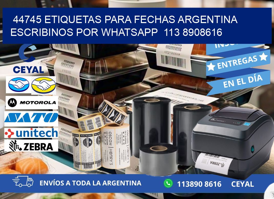 44745 ETIQUETAS PARA FECHAS ARGENTINA ESCRIBINOS POR WHATSAPP  113 8908616
