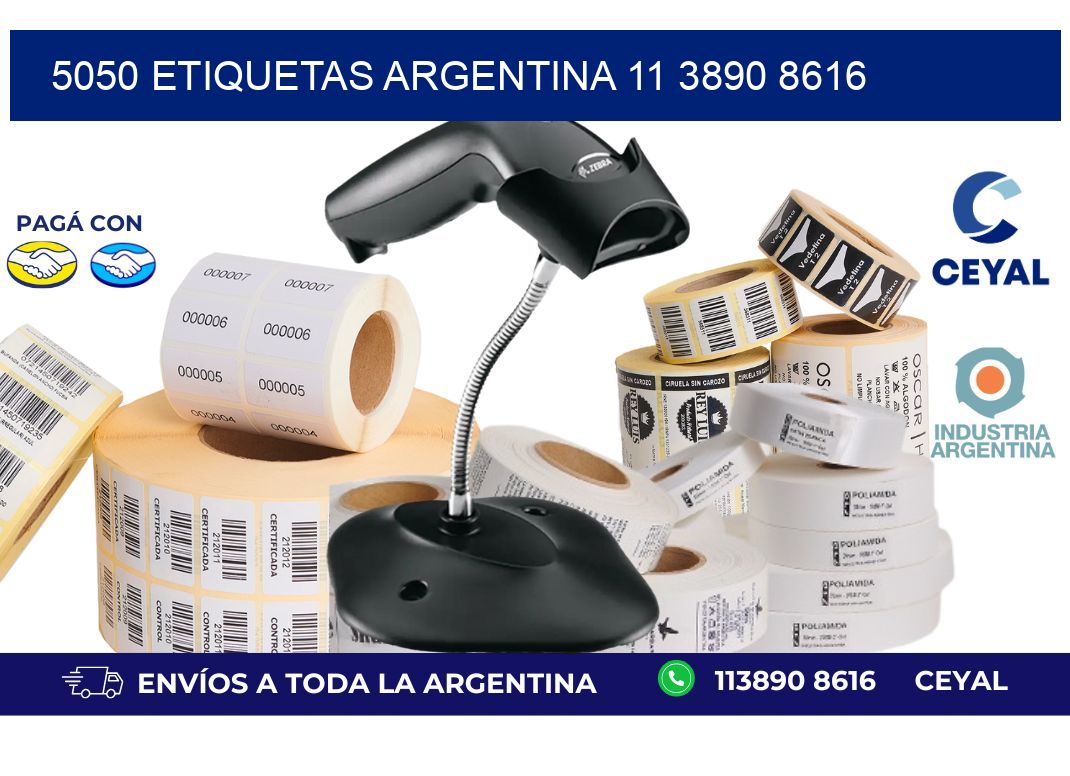 5050 ETIQUETAS ARGENTINA 11 3890 8616