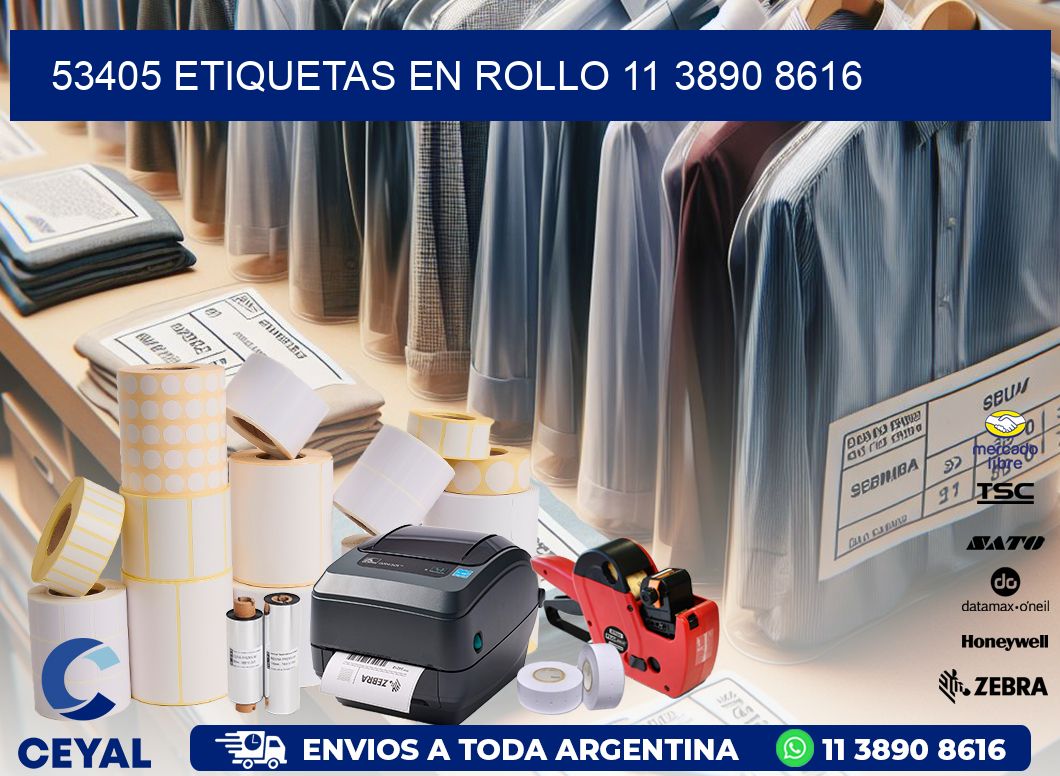 53405 ETIQUETAS EN ROLLO 11 3890 8616