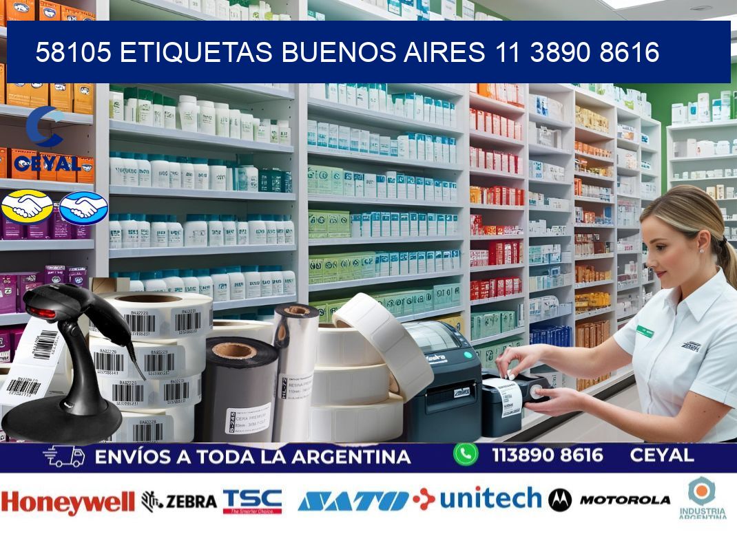 58105 ETIQUETAS BUENOS AIRES 11 3890 8616