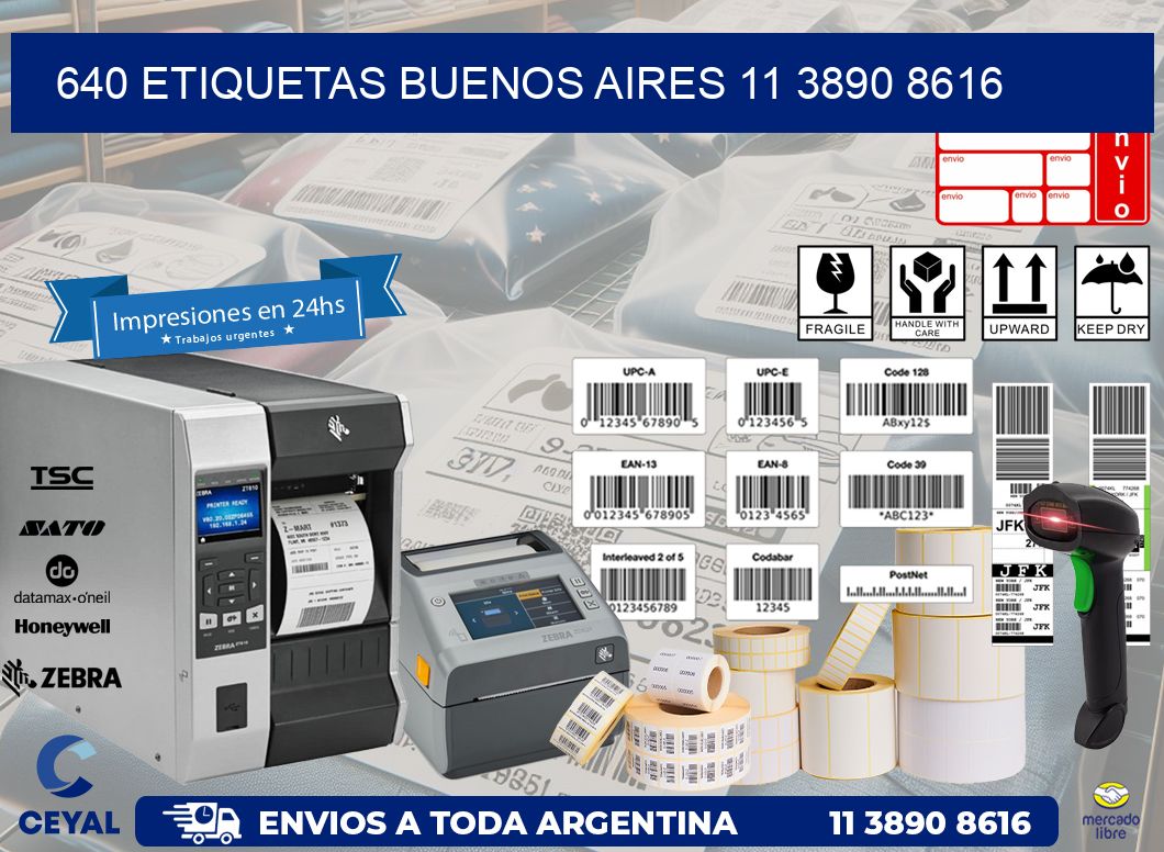 640 ETIQUETAS BUENOS AIRES 11 3890 8616
