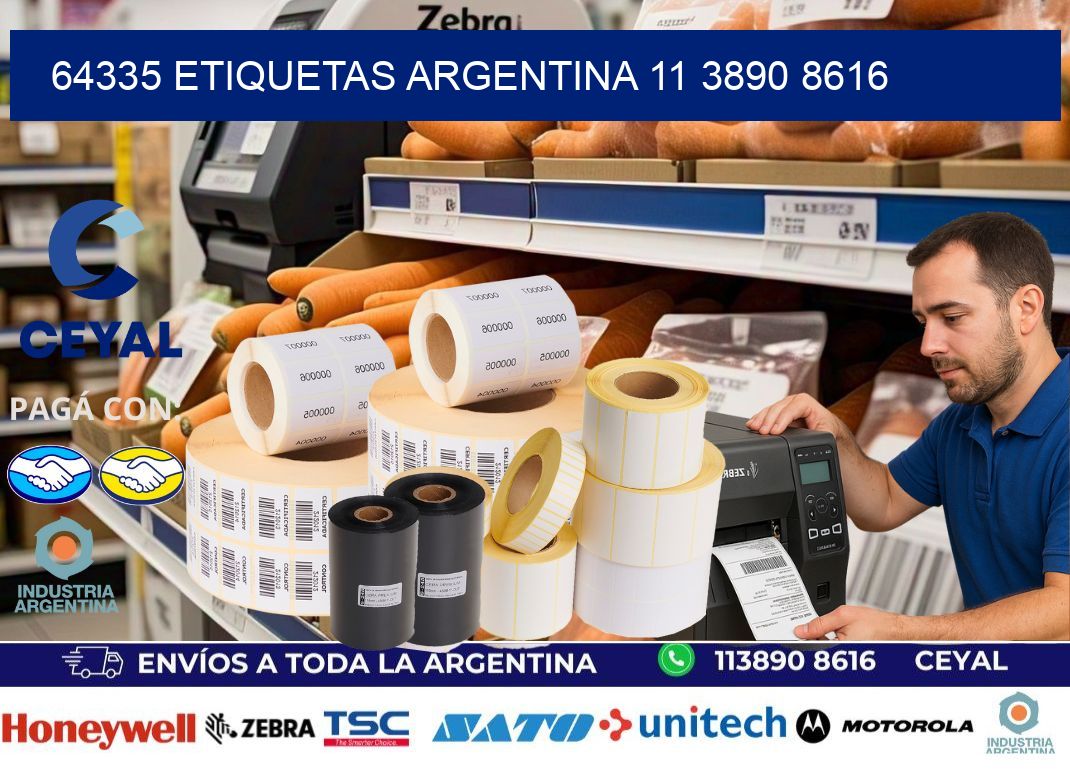 64335 ETIQUETAS ARGENTINA 11 3890 8616