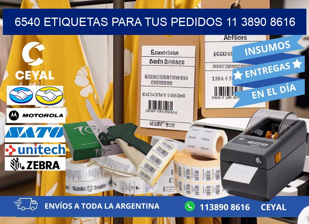 6540 ETIQUETAS PARA TUS PEDIDOS 11 3890 8616