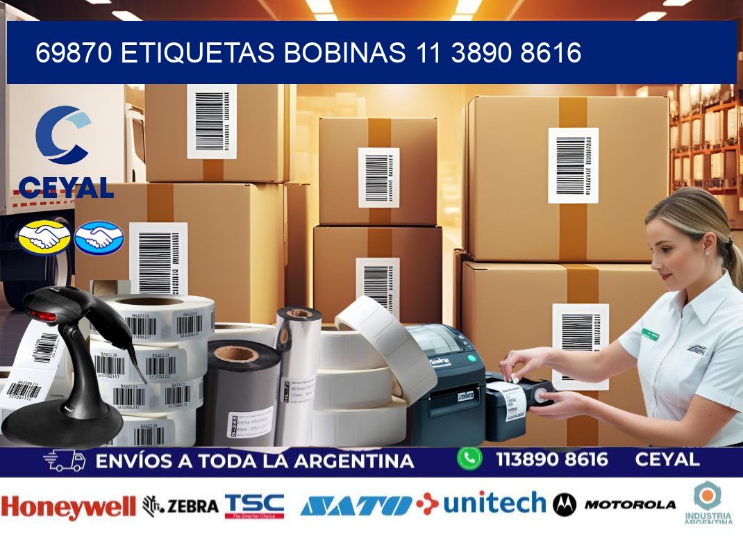 69870 ETIQUETAS BOBINAS 11 3890 8616