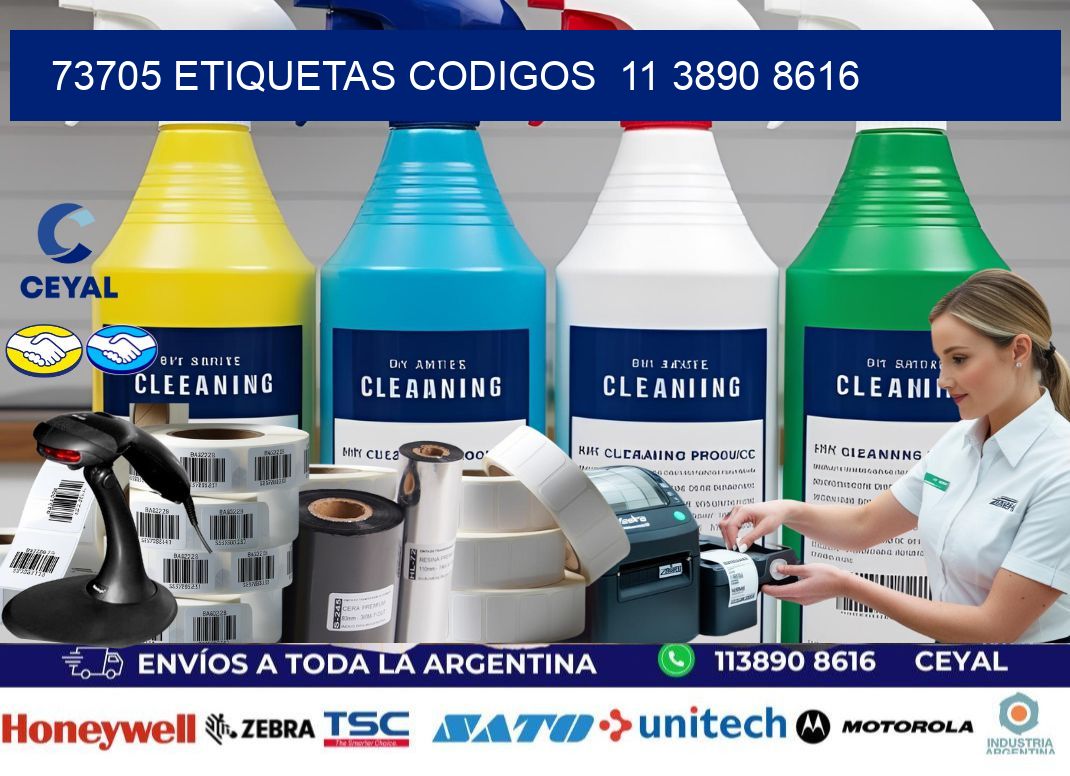 73705 ETIQUETAS CODIGOS  11 3890 8616