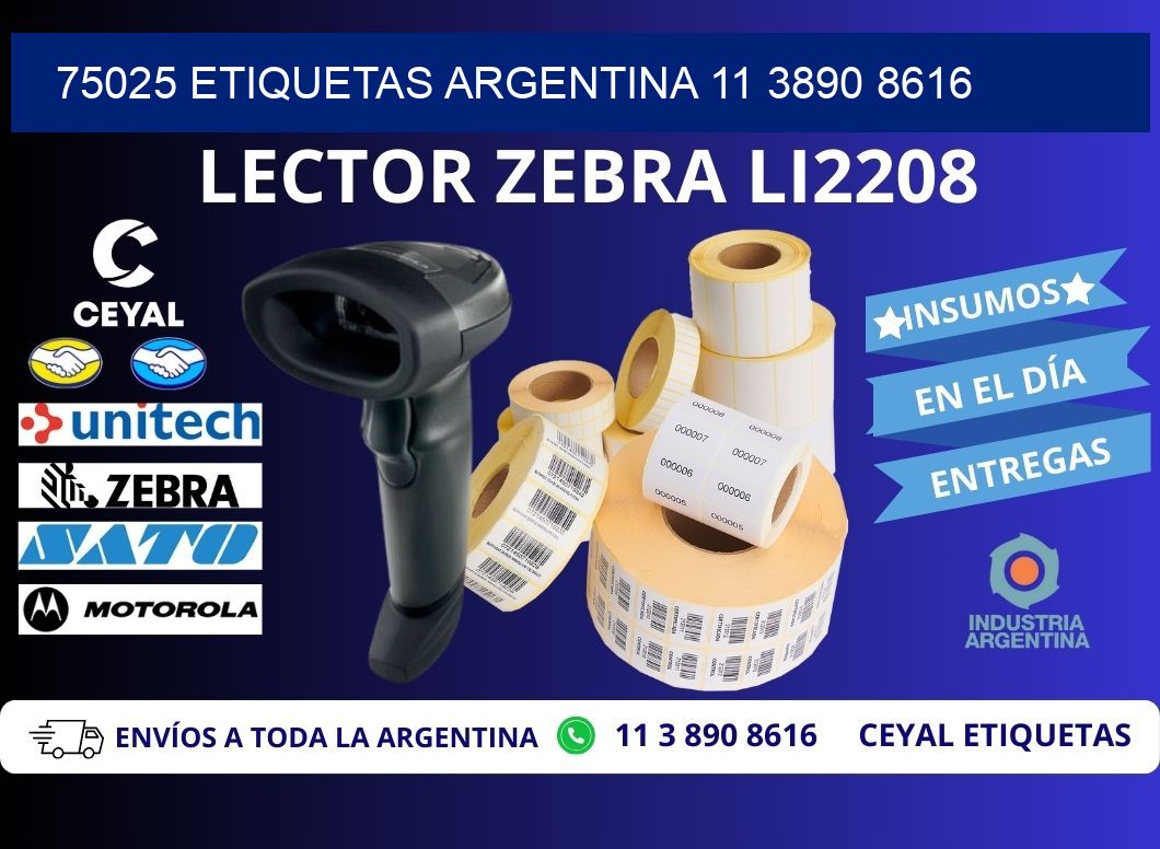 75025 ETIQUETAS ARGENTINA 11 3890 8616