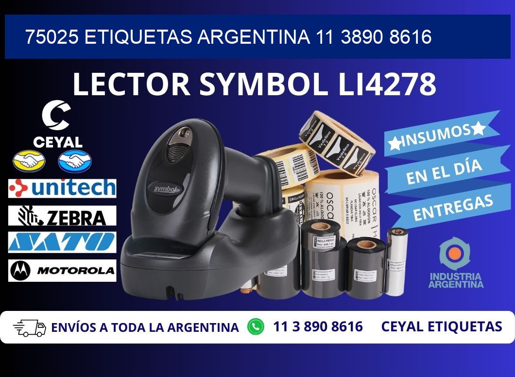 75025 ETIQUETAS ARGENTINA 11 3890 8616