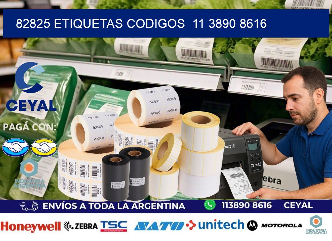 82825 ETIQUETAS CODIGOS  11 3890 8616