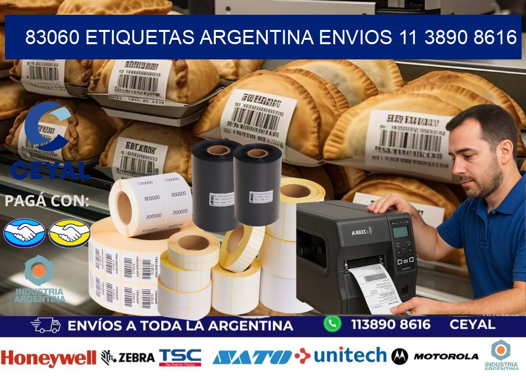83060 ETIQUETAS ARGENTINA ENVIOS 11 3890 8616