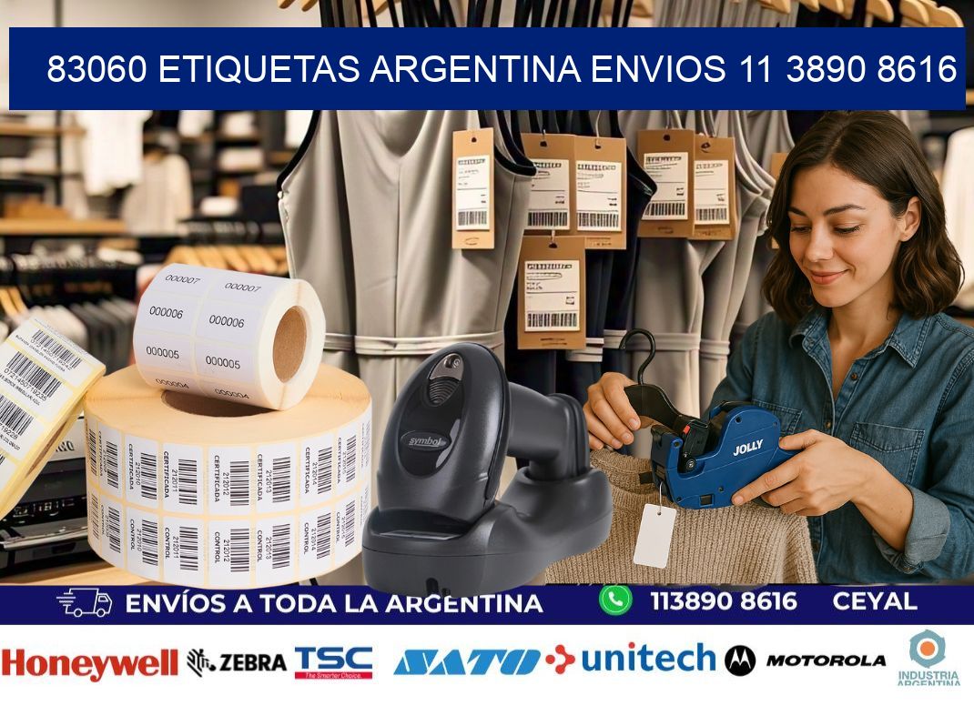 83060 ETIQUETAS ARGENTINA ENVIOS 11 3890 8616