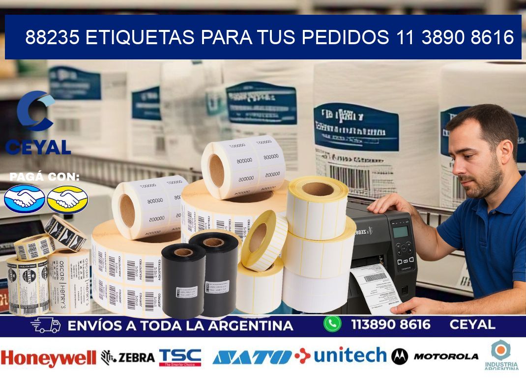 88235 ETIQUETAS PARA TUS PEDIDOS 11 3890 8616