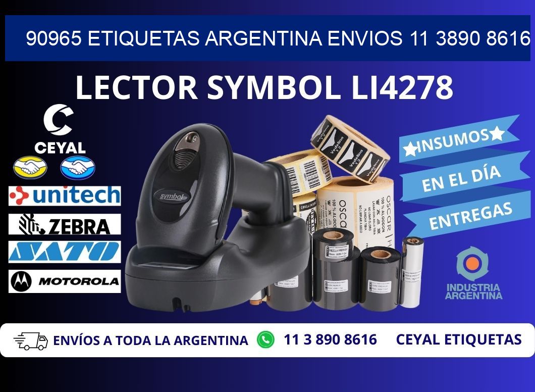 90965 ETIQUETAS ARGENTINA ENVIOS 11 3890 8616