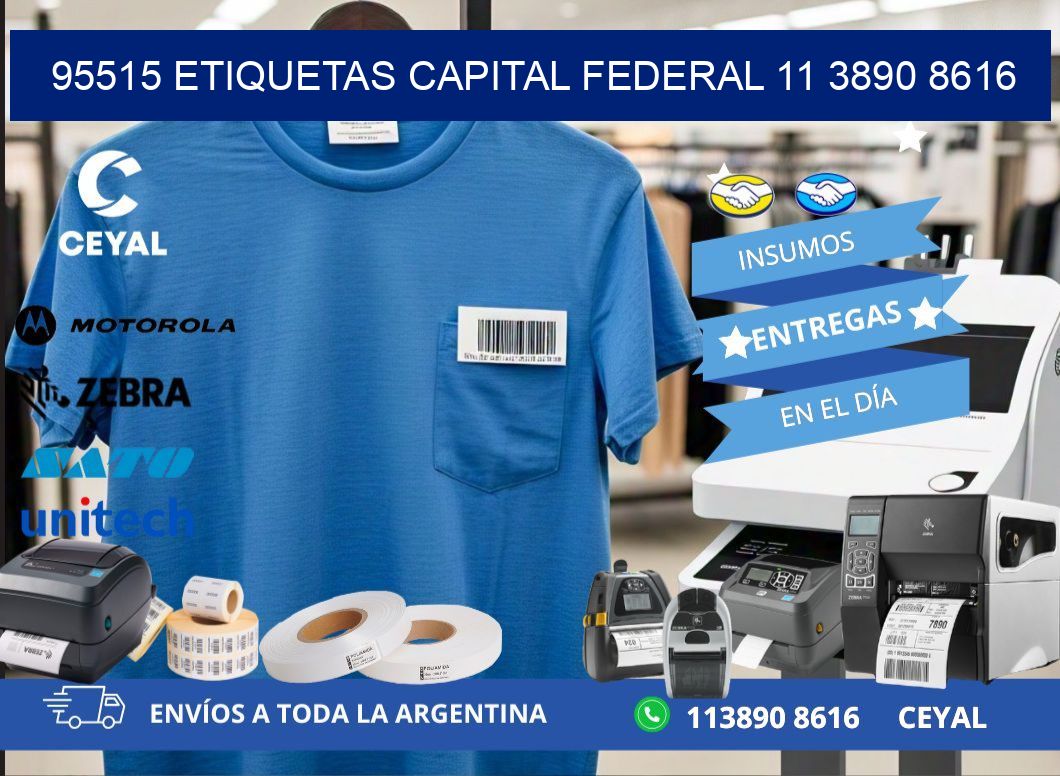 95515 ETIQUETAS CAPITAL FEDERAL 11 3890 8616