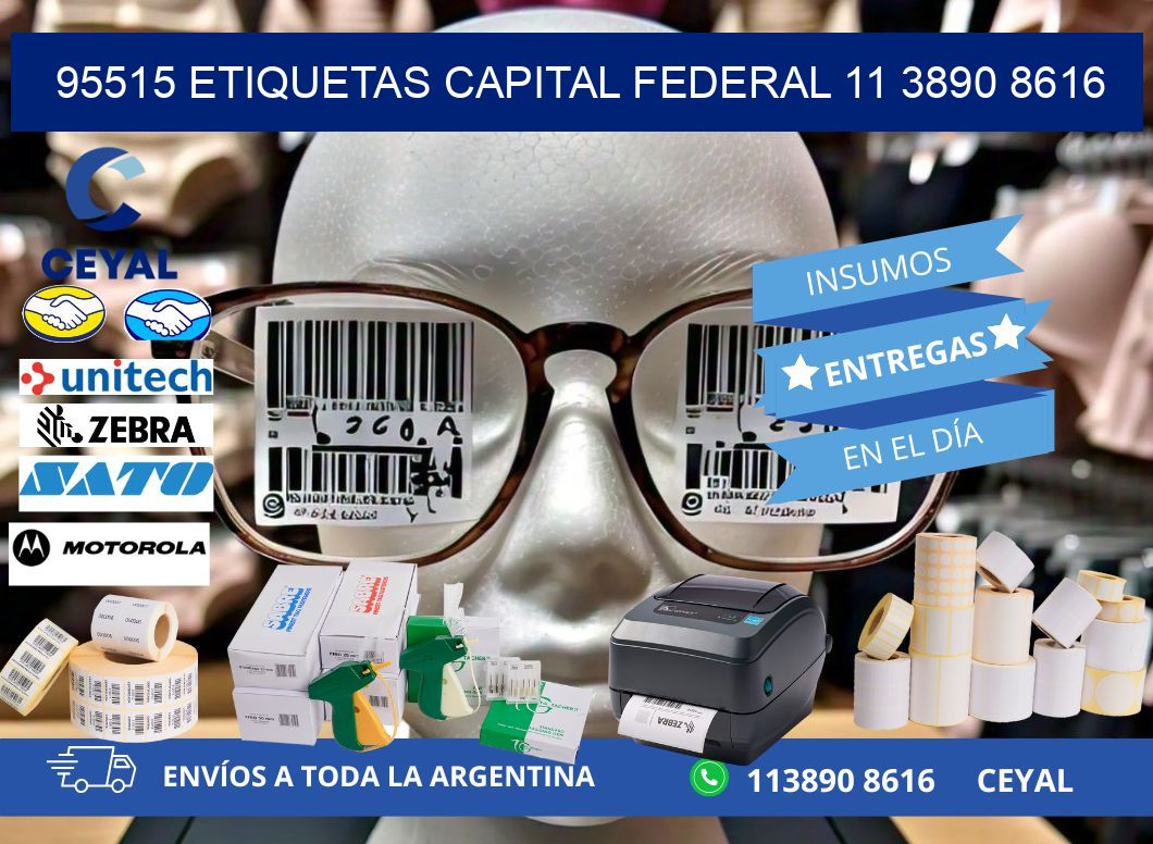 95515 ETIQUETAS CAPITAL FEDERAL 11 3890 8616