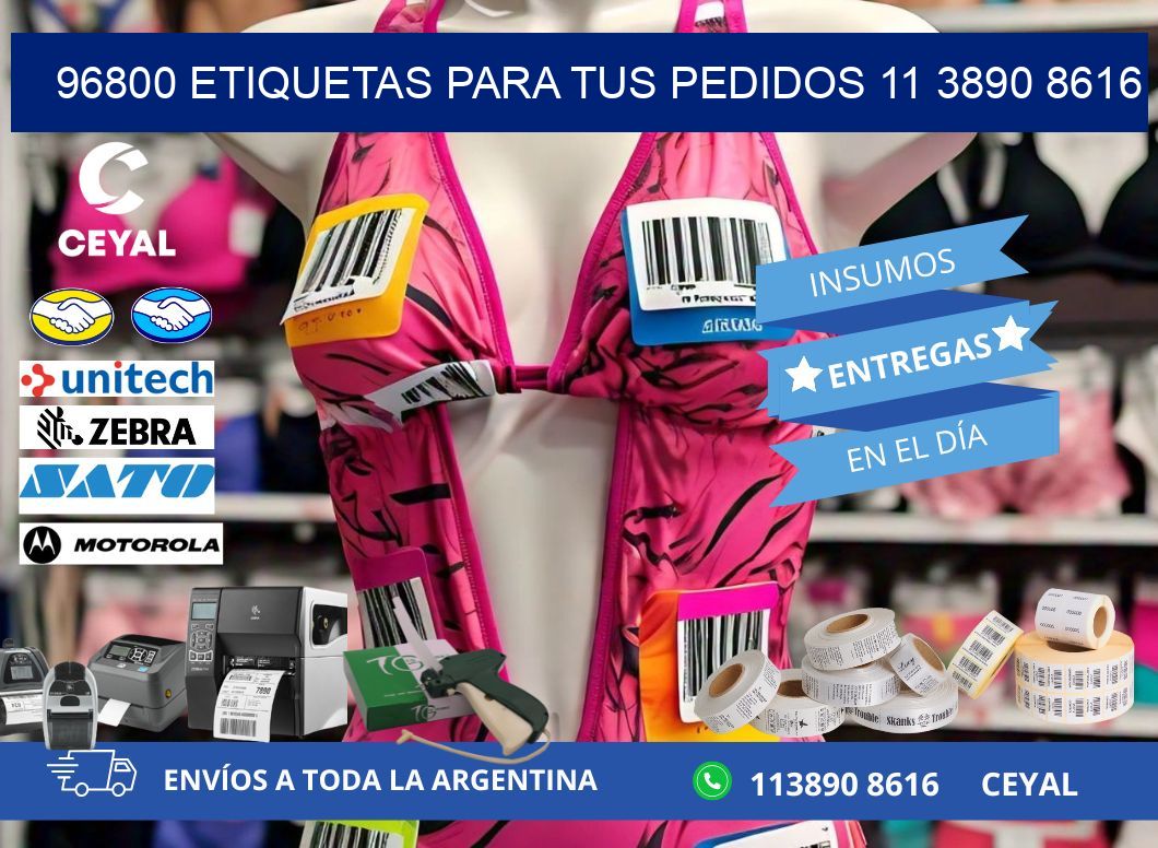 96800 ETIQUETAS PARA TUS PEDIDOS 11 3890 8616