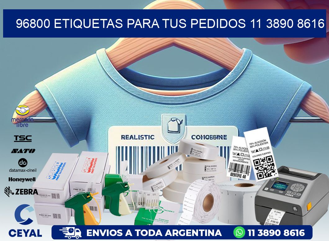 96800 ETIQUETAS PARA TUS PEDIDOS 11 3890 8616