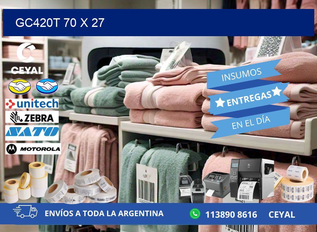 GC420T 70 x 27