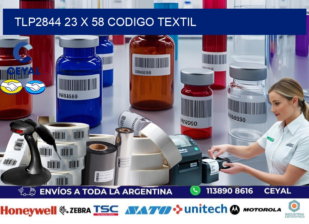 TLP2844 23 x 58 CODIGO TEXTIL