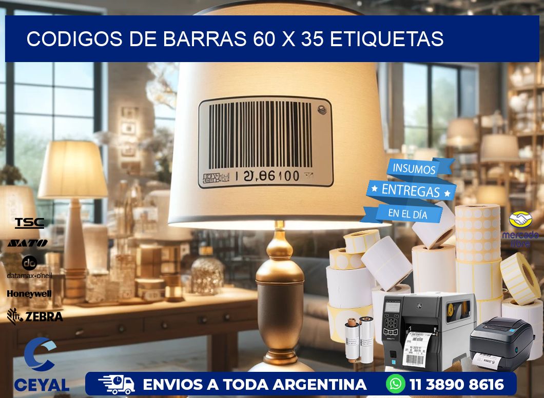 codigos de barras 60 x 35 etiquetas