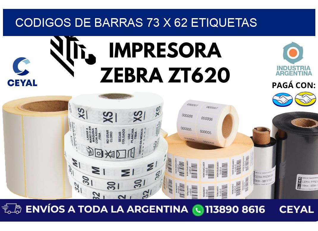 codigos de barras 73 x 62 etiquetas
