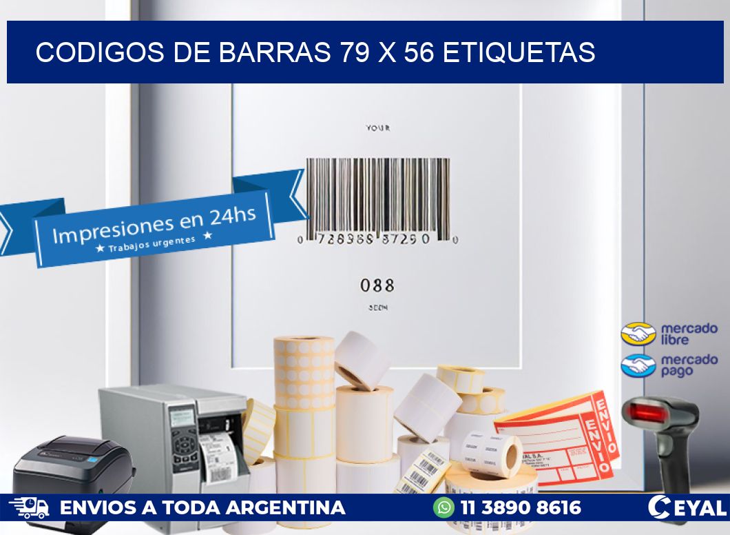 codigos de barras 79 x 56 etiquetas