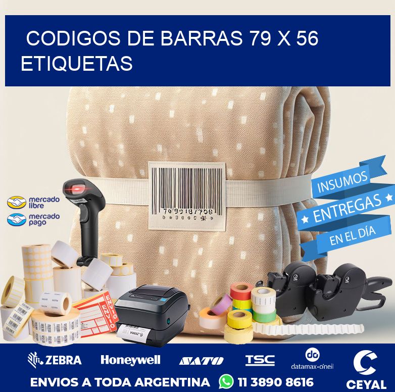 codigos de barras 79 x 56 etiquetas