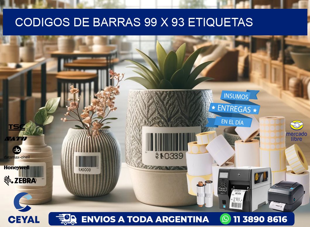 codigos de barras 99 x 93 etiquetas