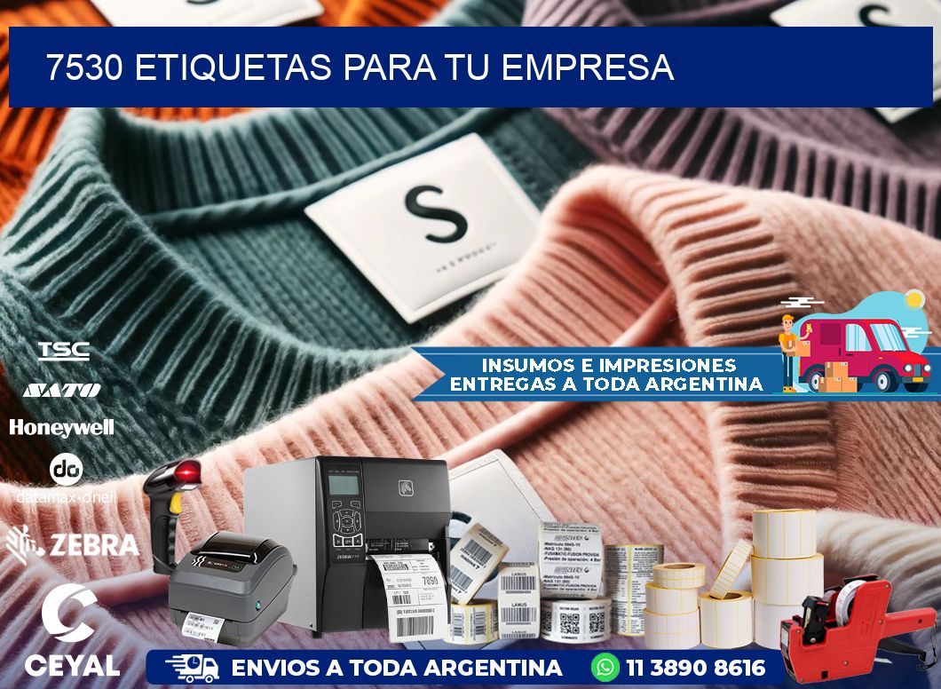 7530 etiquetas para tu empresa