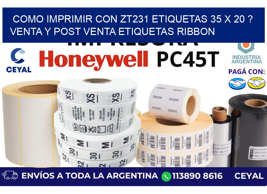 como imprimir con zt231 etiquetas 35 x 20 ? Venta y post venta etiquetas ribbon