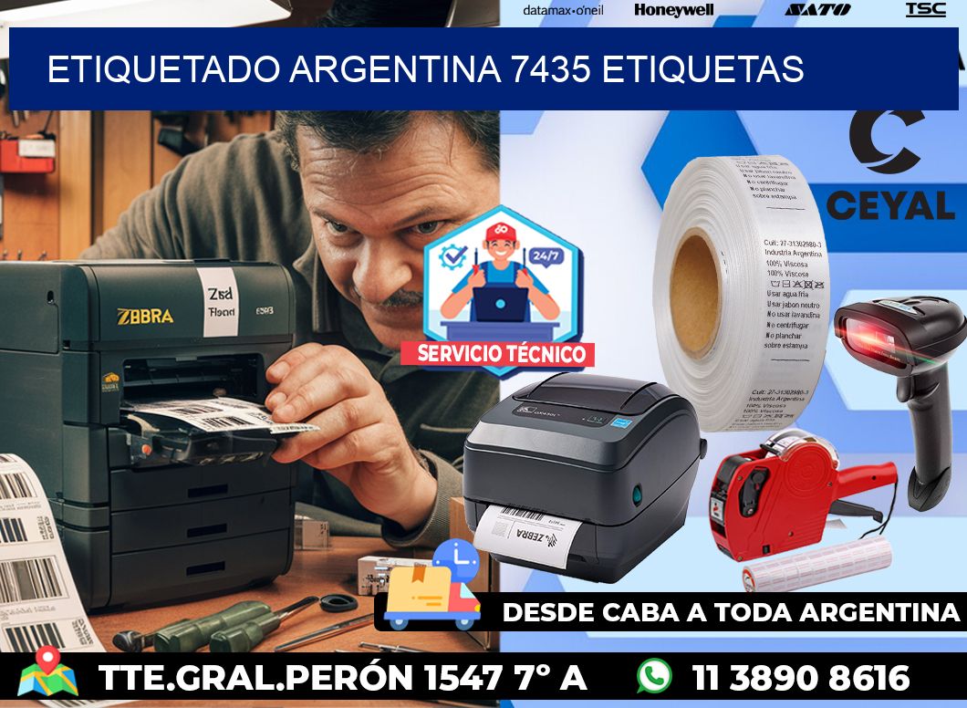 etiquetado argentina 7435 etiquetas