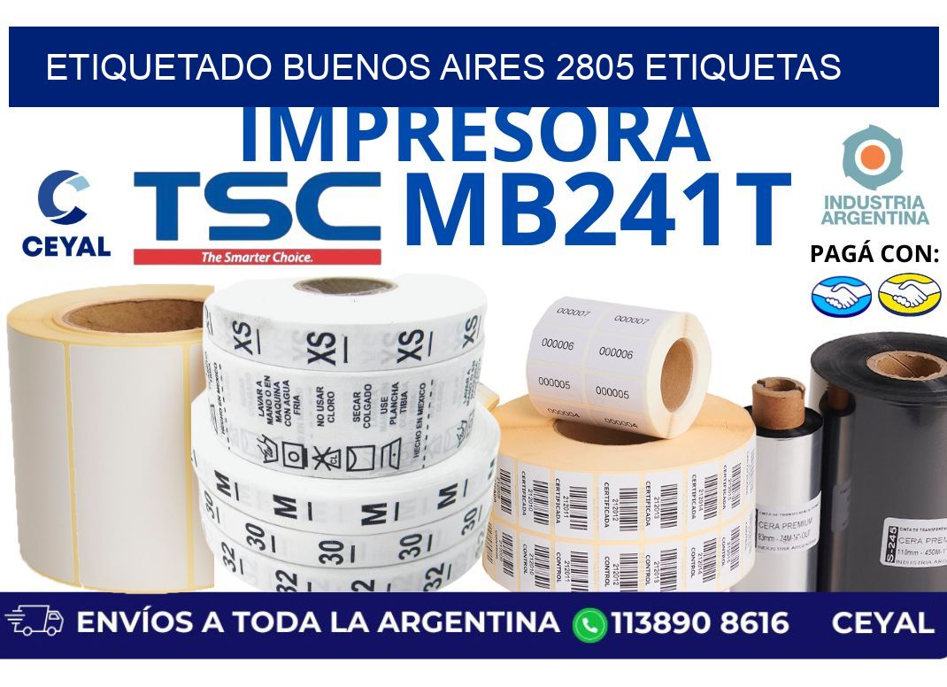 etiquetado buenos aires 2805 etiquetas